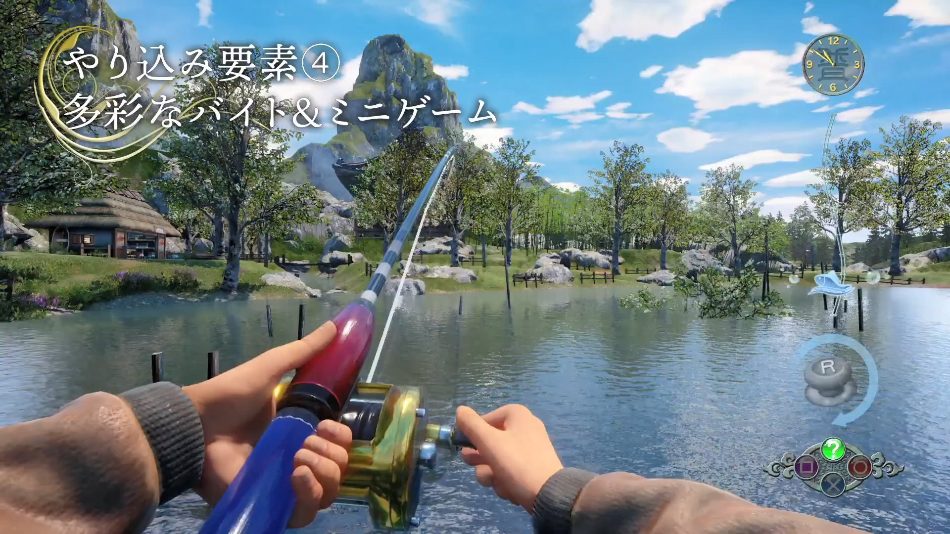 《莎木3》游玩要素篇介绍影像 钓鱼打机一个都不能少