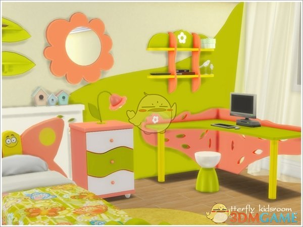 《模拟人生4》可爱风格儿童卧室MOD