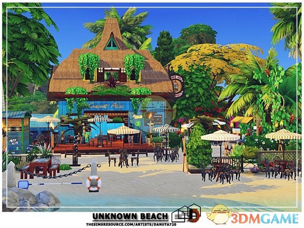 《模拟人生4》海边豪华餐厅MOD