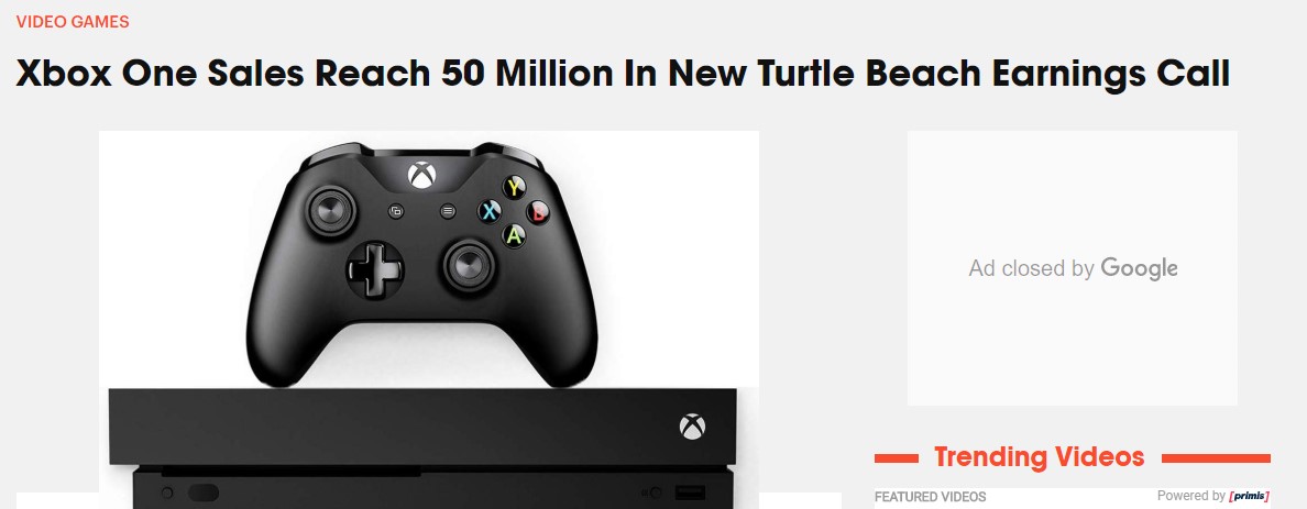 配件商财报隐示：Xbox One销量已达5000万