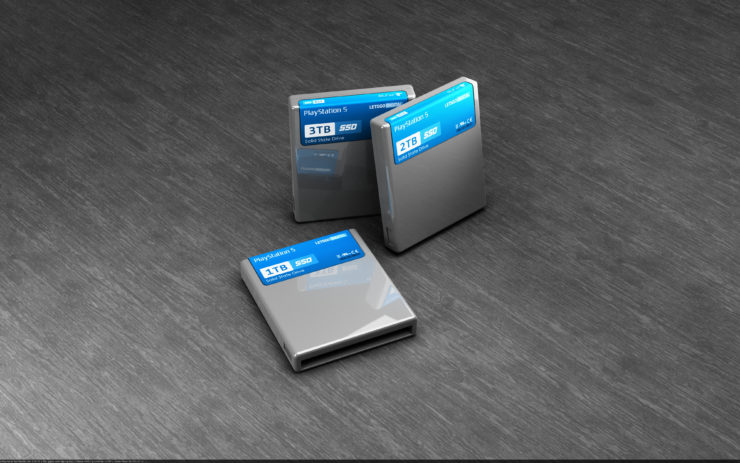 索尼“卡带”新专利3D建模出炉 或是PS5扩展SSD存储单元