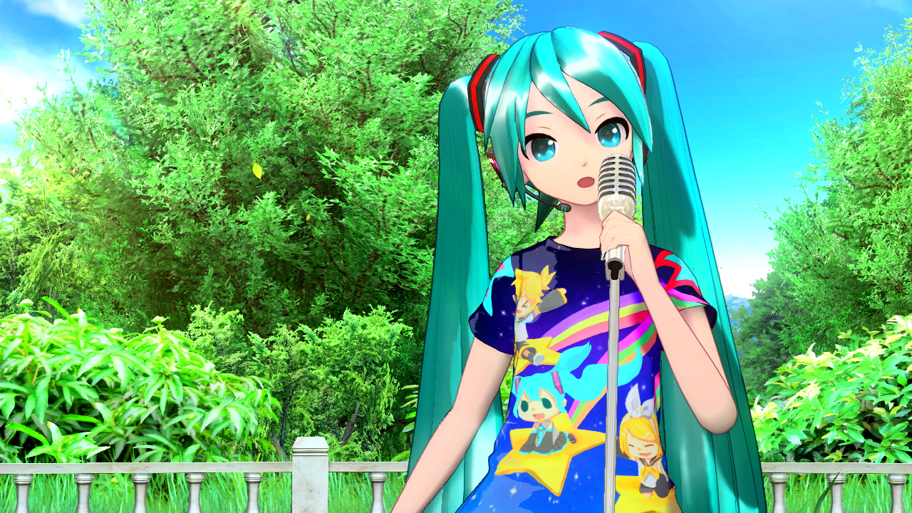 NS《初音未来Project DIVA MEGA39’s》收录两首乐曲 还有“自订T恤”新功能