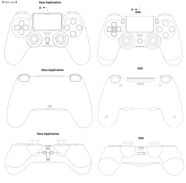 PS5手柄专利图疑似曝光 和PS4手柄没有太大变化
