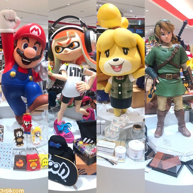 任天国实体店Nintendo TOKYO内部图 好念购购购