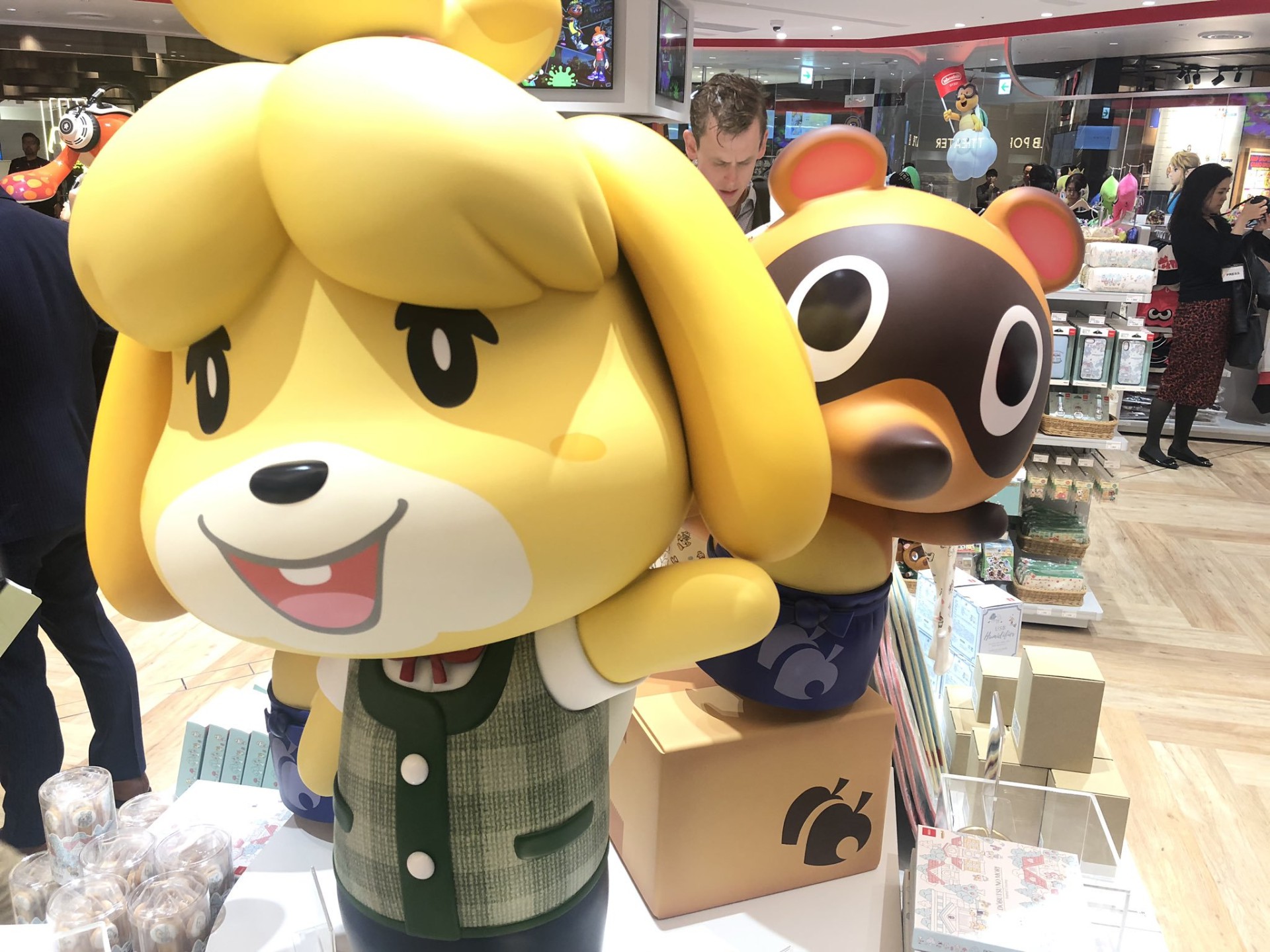 任天国真体店Nintendo TOKYO内部图 好念购购购