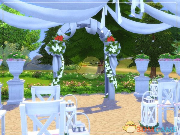 《模拟人生4》浪漫的婚礼场地MOD