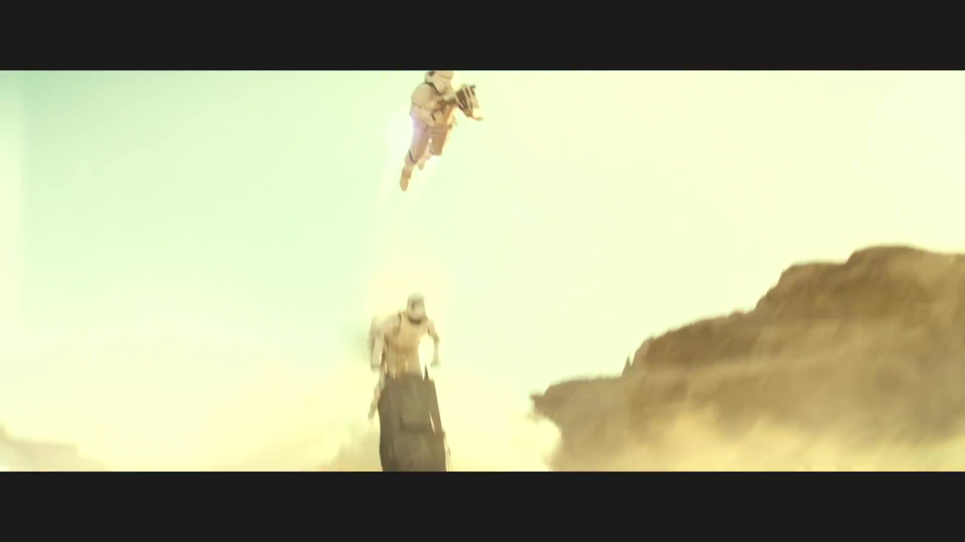 《星球大战9》首曝片段 帝国白兵竟然可以飞了