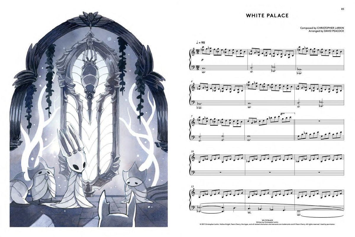 梦回德特茅斯 《空洞骑士》推出钢琴改编收藏版原声专辑