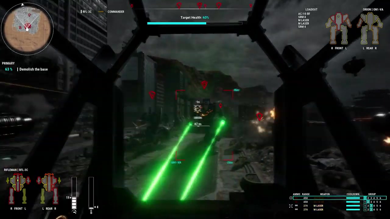《机甲战士5：佣兵》新游戏预告战士创建关卡功能