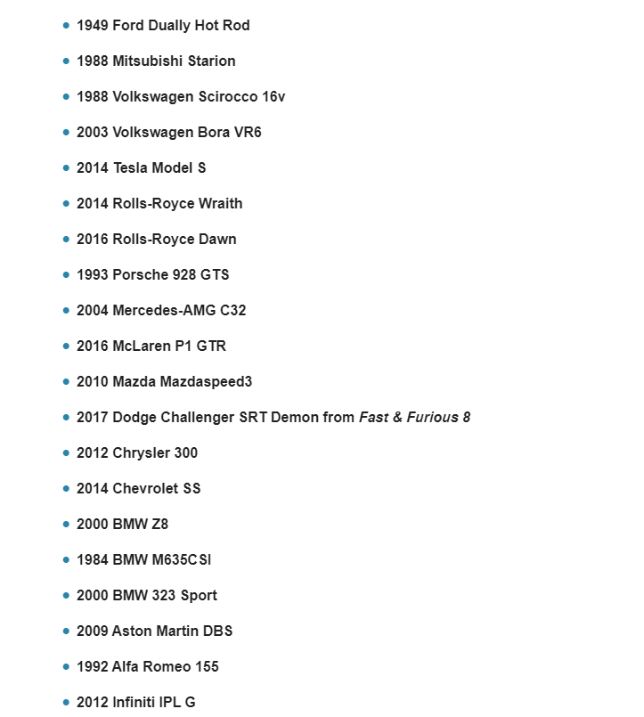 《极限竞速：地平线4》超过100款新车型泄露 没有丰田