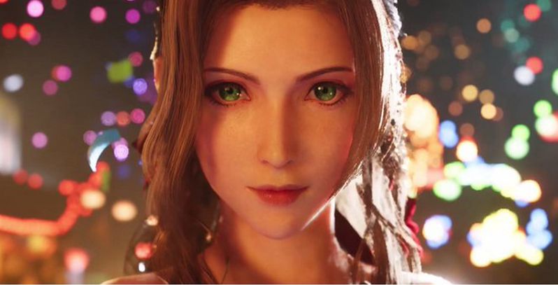 《最终幻想7：重制版》艾瑞丝实体项链 真的很漂亮