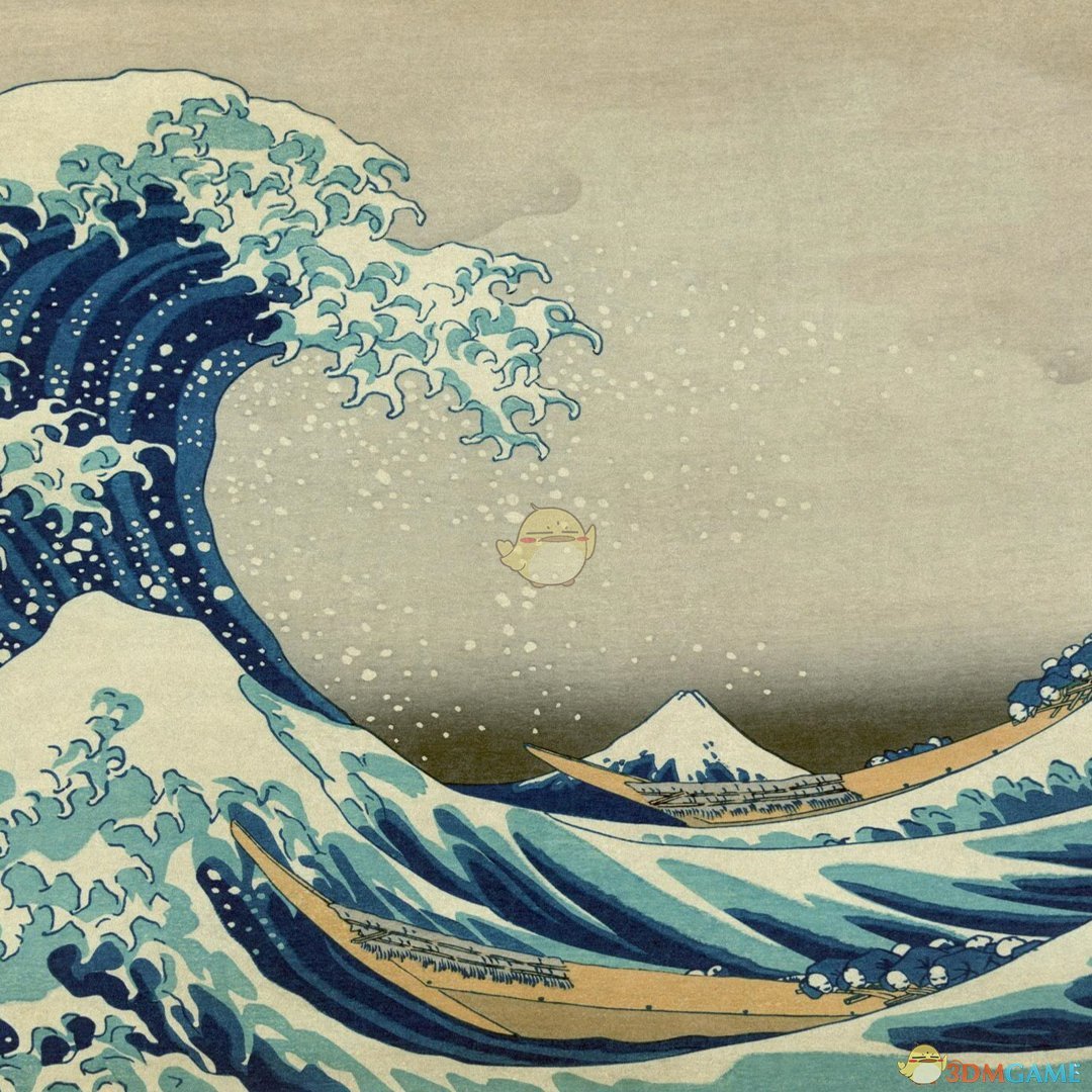 《Wallpaper Engine》日式浮世绘大海动态壁纸