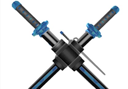 《罗布乐思》蓝宝石交叉剑模型