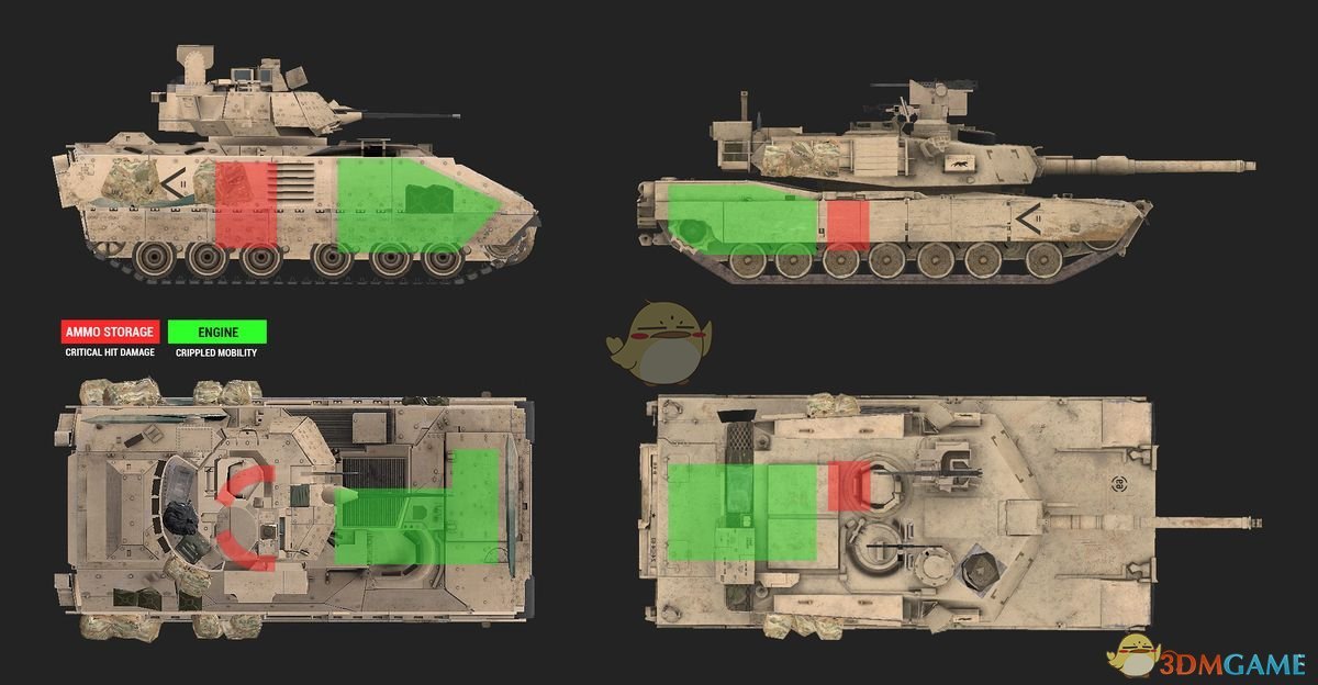 《战术小队》M2A3Bradley履带式步兵战车应对方法分享