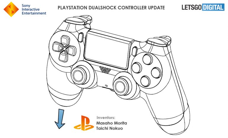 Sony全新手柄专利图公开 背后新增4个额外按键