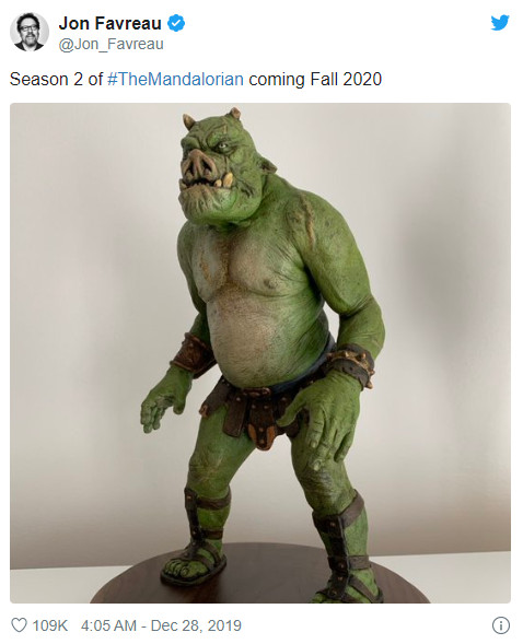 《曼达洛人》第二季官宣 2020年秋季播出