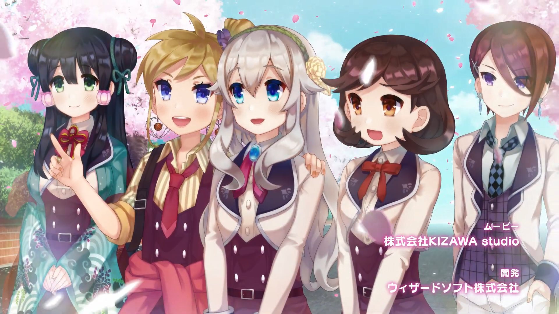 全年龄向女装大佬模拟器 日本一《仆姬Project》OP动画公开