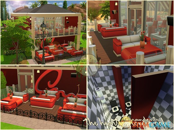 《模拟人生4》浪漫咖啡小屋MOD