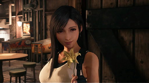 《最终幻想7：重制版》Demo截图 爱丽丝优雅迷人