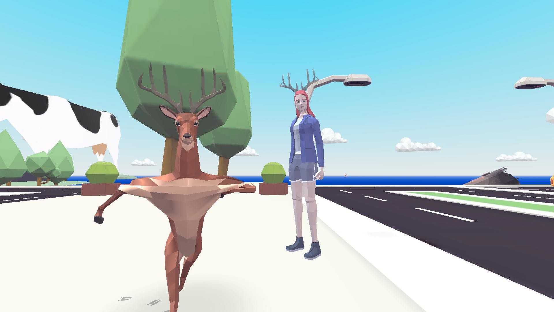 又一款蠢萌模拟器游戏！《非常普通的鹿》1月21日发售