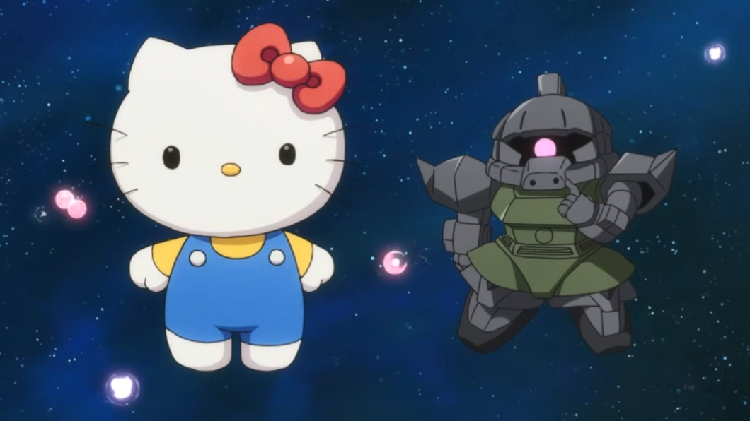 爱心撒遍宇宙！高达VS凯蒂猫最新特别联动动画最终篇