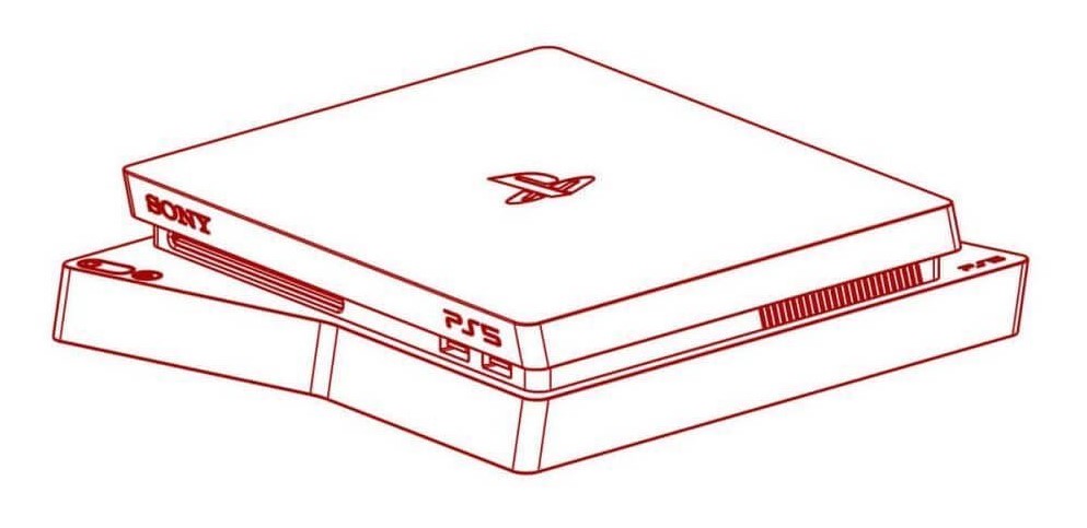 PS5新造型泄露 传闻为索尼新外形专利