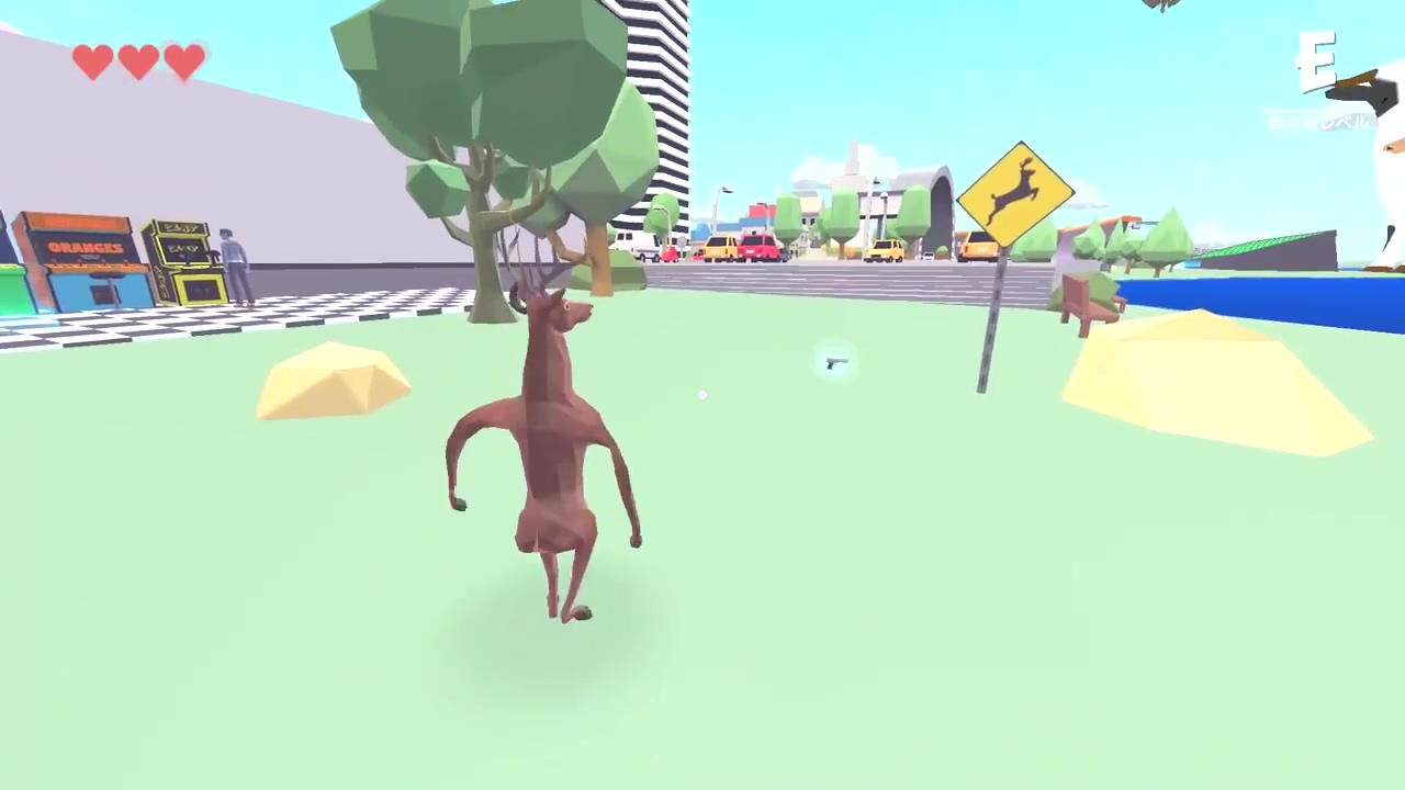 Steam沙雕游戏《十分一般的鹿》新实机演示
