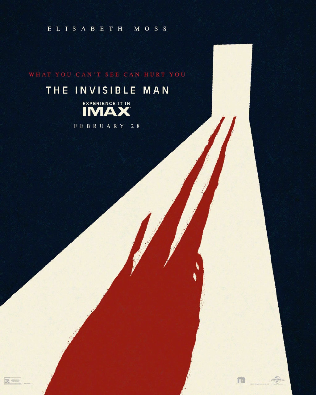 新《隐身人》IMAX海报曝光 将于3.13北美上映