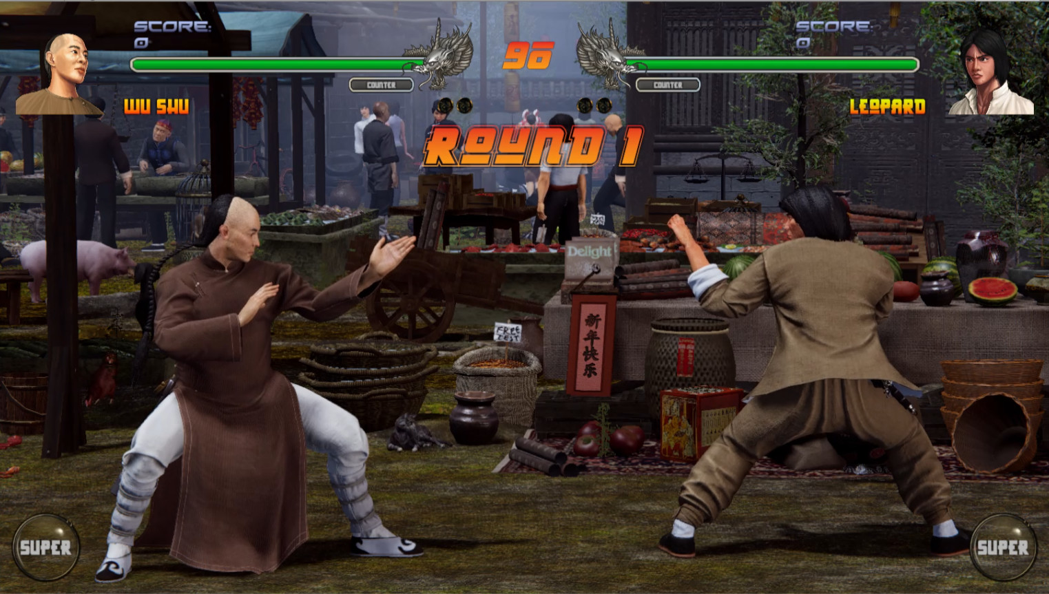 格斗游戏《少林vs武当2》上架Steam平台 自带简体中文