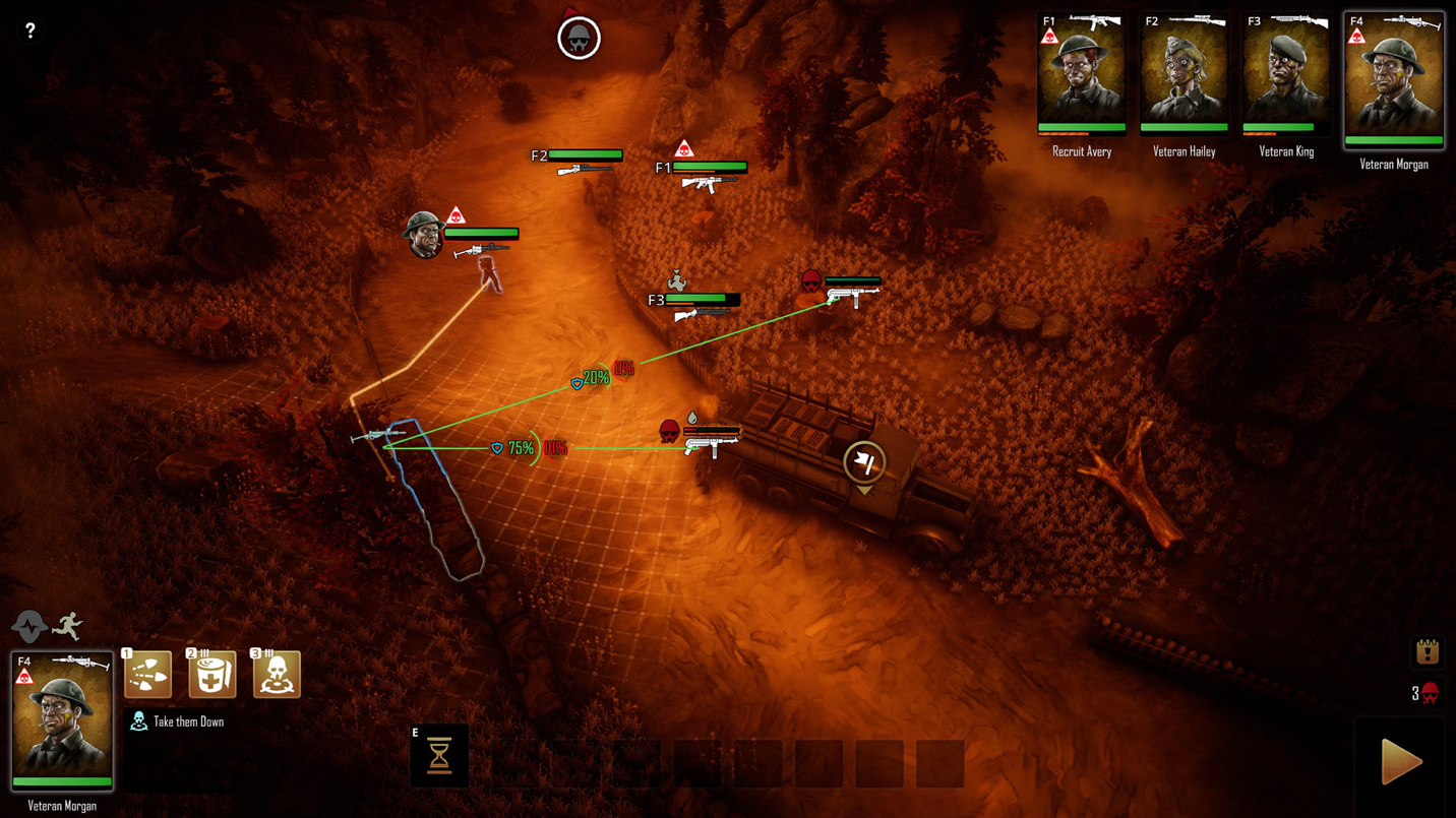 二战背景战术回合制游戏《断线》将于2020年2月25日登陆PC，4月推出中文版本！