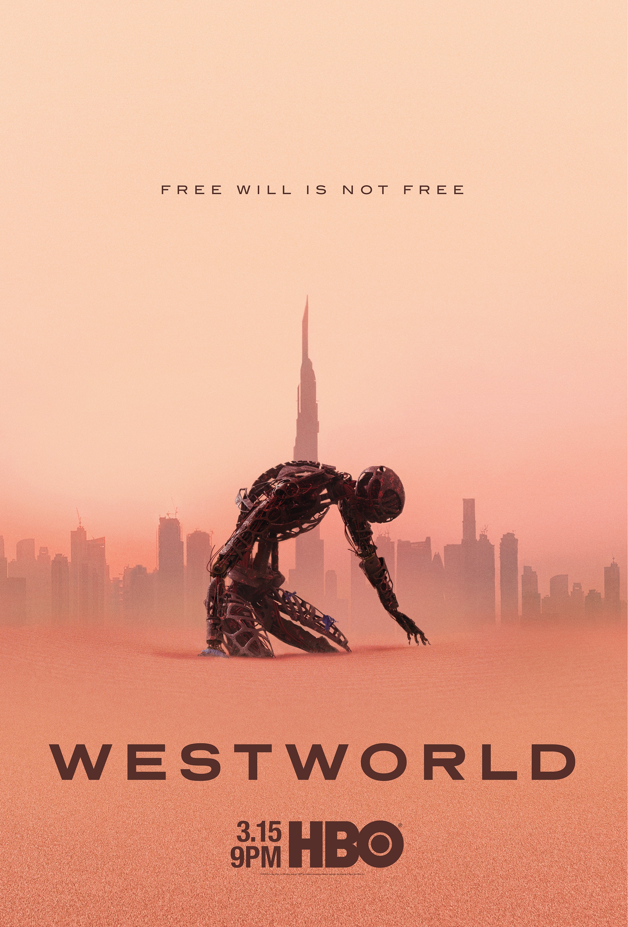 《西部世界》第3季新海报：自在意志可视易及