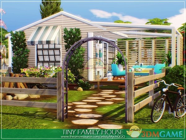 《模拟人生4》小型木屋住宅MOD