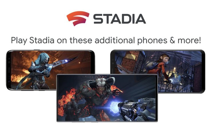 Stadia新增20多款手机支持 三星、华硕和雷蛇在内