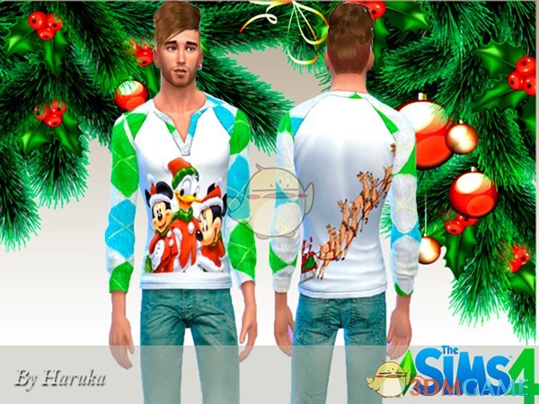 《模拟人生4》米老鼠毛衣MOD