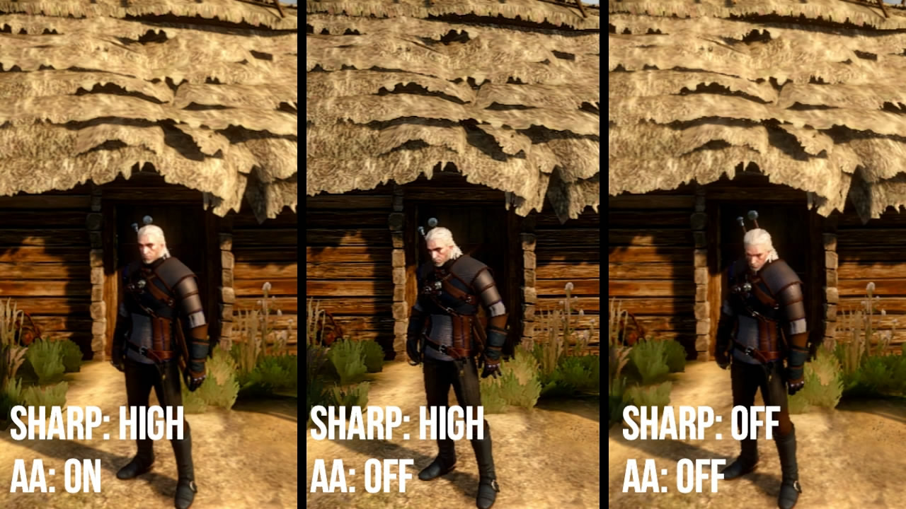 NS《巫师3》3.6更新画质提升 画面选项对比视频