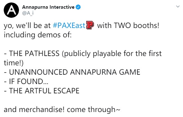 《ABZU》开发商新作《The Pathless》将在PAX提供首次试玩 