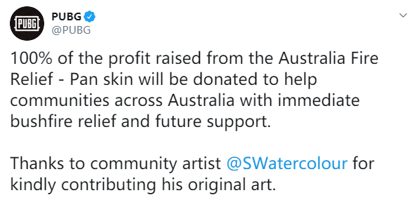 《绝地求生》推出袋鼠考拉平底锅 所得收入捐赠澳洲