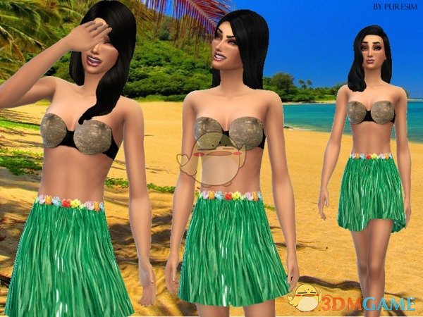 《模拟人生4》女性夏威夷服装MOD
