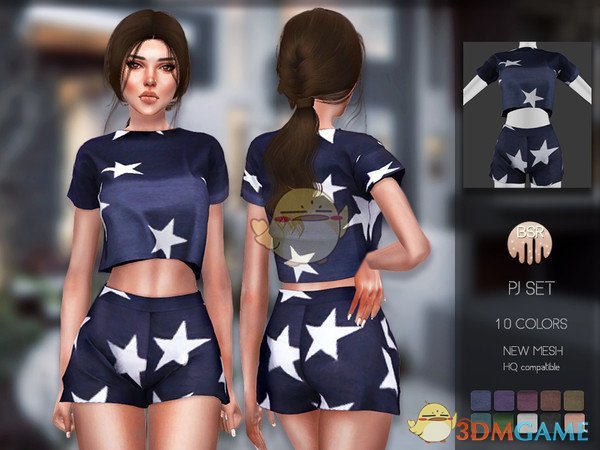《模拟人生4》女性时尚星星服装MOD