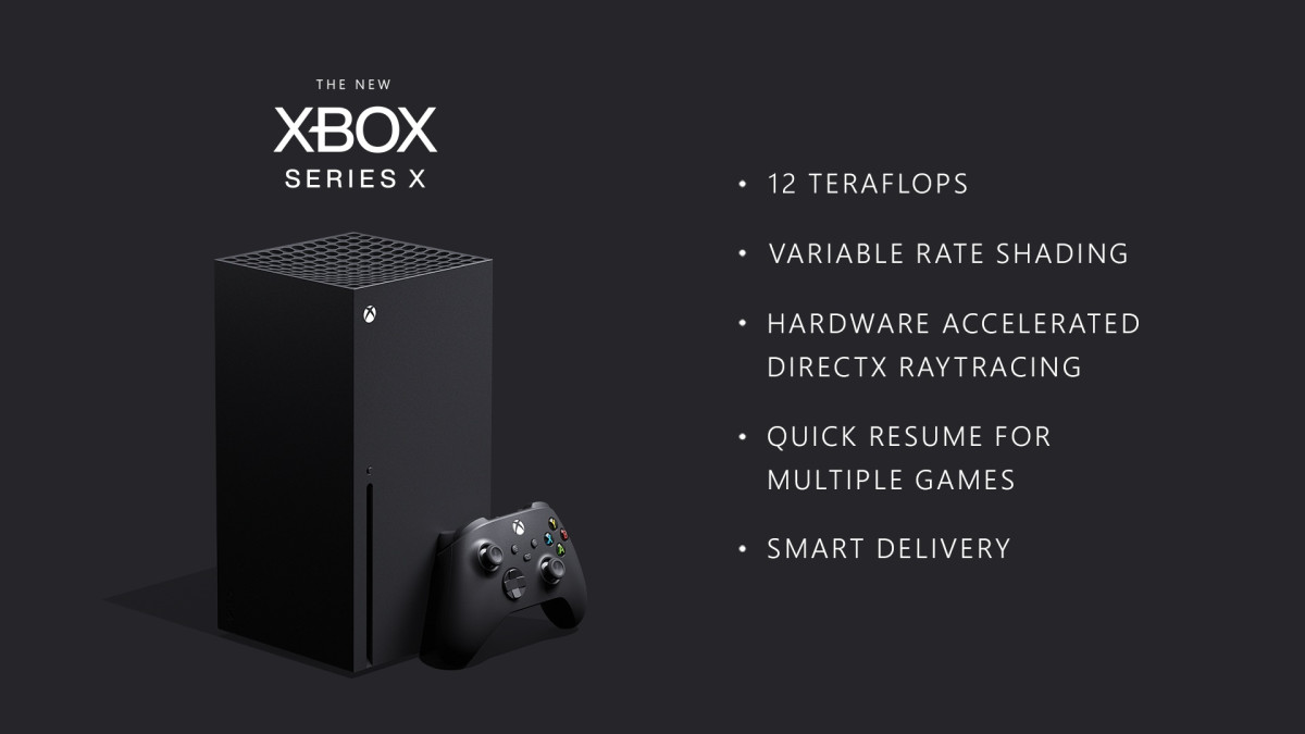 Xbox X硬件规格：12 TFLOPS/快速光复/支持120帧