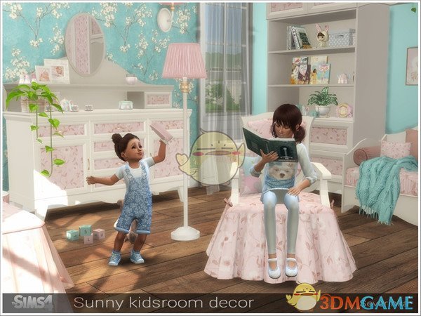《模拟人生4》粉色儿童卧室家具MOD