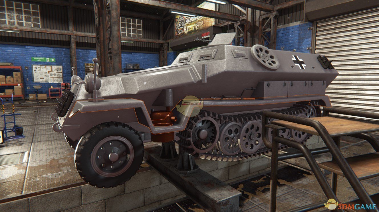 《坦克维修模拟》角磨机用处详解
