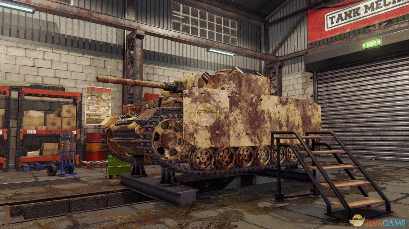 《坦克维修模拟》T34修理方法介绍