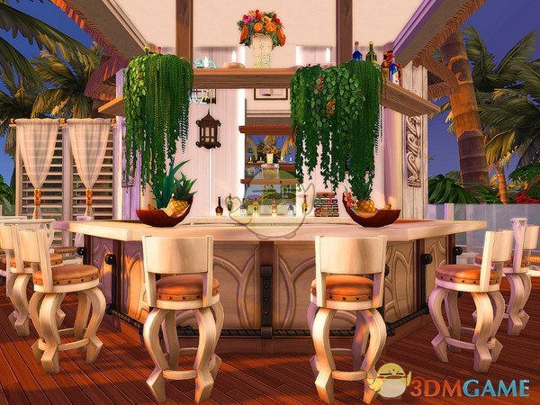 《模拟人生4》热带小房子度假村MOD