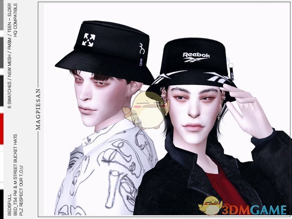 《模拟人生4》男女通用时尚帽子MOD