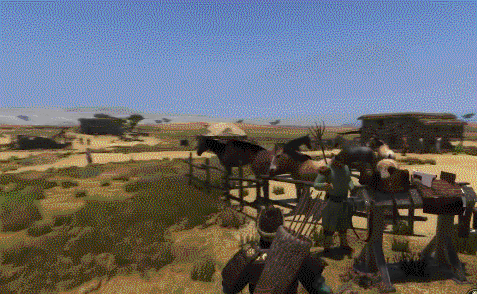 《骑马与砍杀2：霸主》细腻的村镇场景分享
