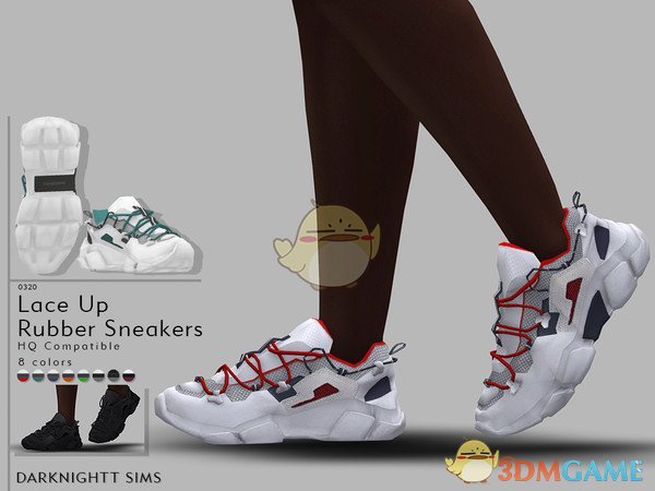 《模拟人生4》女性橡胶运动鞋MOD
