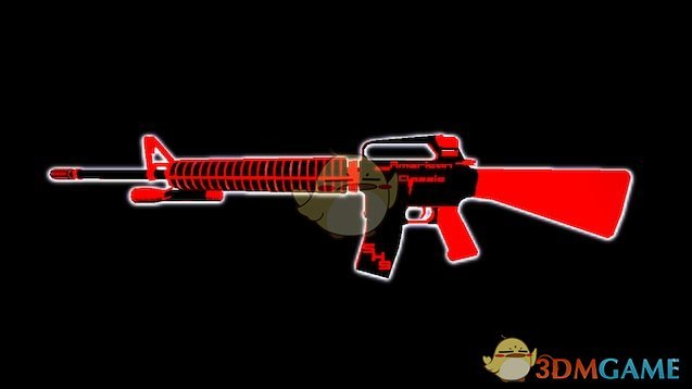 《求生之路2》红黑色发光M16MOD