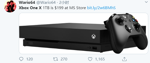 清仓甩卖！微软官方商城Xbox One X打对折瞬间售空