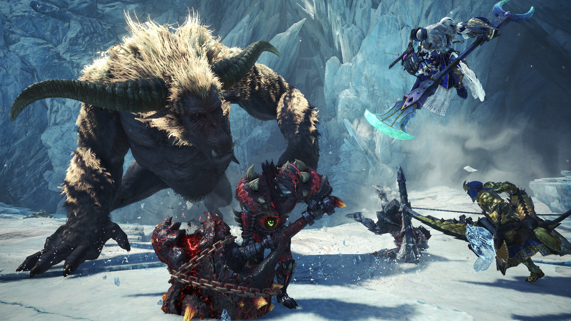 PS4《怪猎世界：冰原》第3弹免费更新上线 挑战新怪